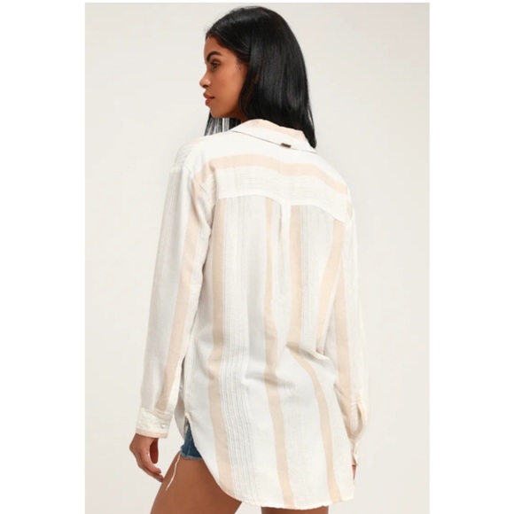 BILLABONG x SINCERELY JULES - STRIPE BUTTON DOWN - Picture 4 of 4